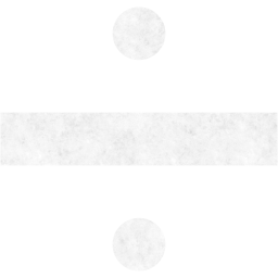 divide sign icon