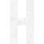 letter h