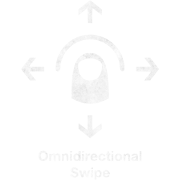 omnidirectional swipe 2 icon