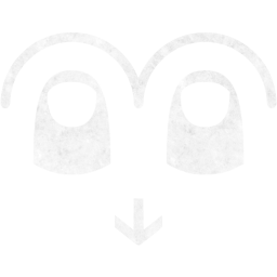 two finger swipe down icon