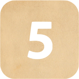 5 filled icon