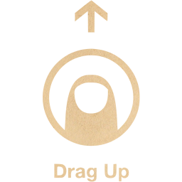 drag up 2 icon