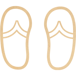 flip flops icon