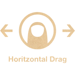 horizontal drag 2 icon