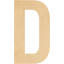 letter d