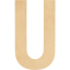 letter u