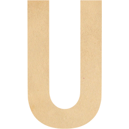 letter u icon