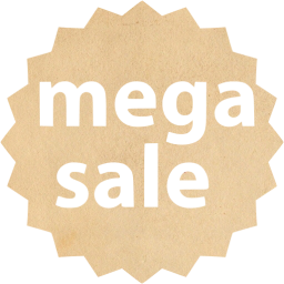 mega sale badge icon