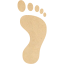 right footprint