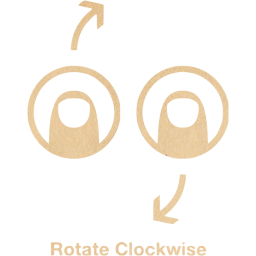 rotate clockwise 2 icon