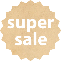 super sale badge icon