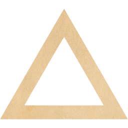 triangle outline icon