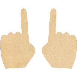 two hands icon