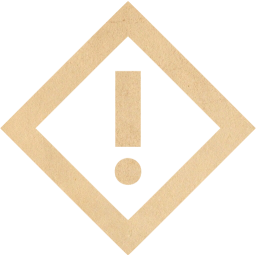 warning 8 icon