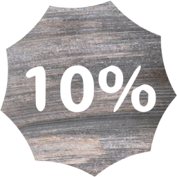 10 percent badge icon