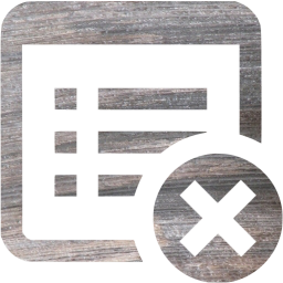 delete property icon