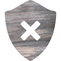 delete shield icon