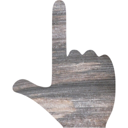 finger and thumb icon