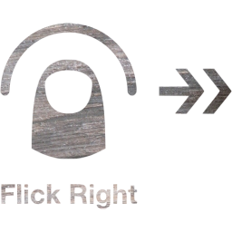 flick right 2 icon