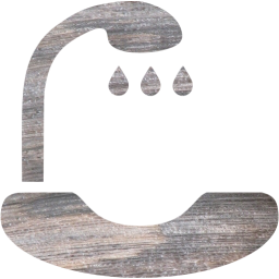 hair washing sink icon