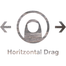 horizontal drag 2 icon