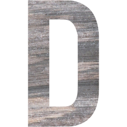 Weathered wood letter d icon - Free weathered wood letter icons ...