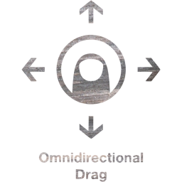omnidirectional drag 2 icon