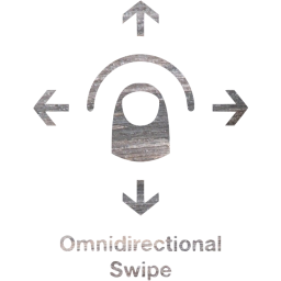 omnidirectional swipe 2 icon