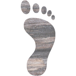 right footprint icon