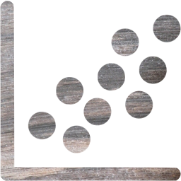 scatter plot icon
