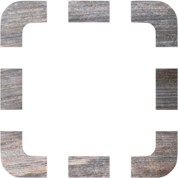 square dashed rounded icon