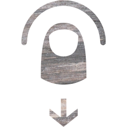 swipe down icon
