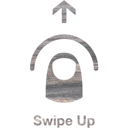 swipe up 2 icon
