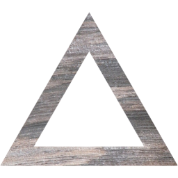 triangle outline icon