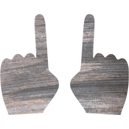 two hands icon