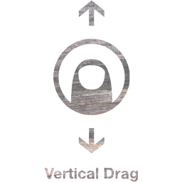 vertical drag 2 icon