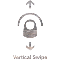 vertical swipe 2 icon