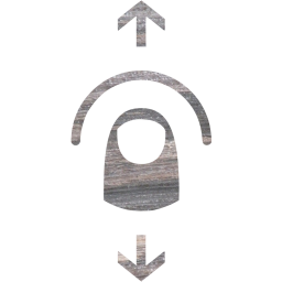 vertical swipe icon