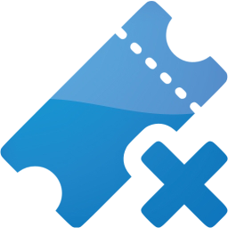 delete ticket icon