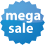 mega sale badge