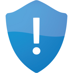 warning shield icon