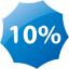 10 percent badge