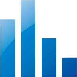 bar chart 5 icon