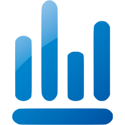 bar chart 8 icon