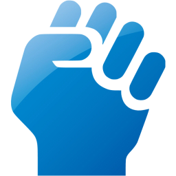 clenched fist icon