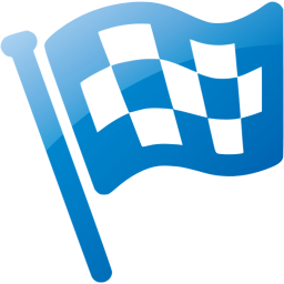 finish flag icon