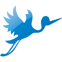 flying stork icon