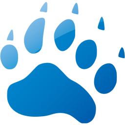 footprints bear icon