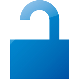 lock unlocked icon