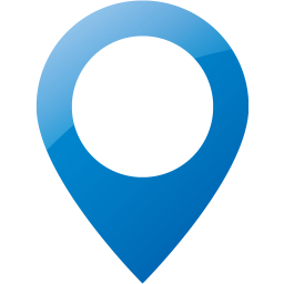 Web 2 blue map marker 2 icon - Free web 2 blue map icons ... - 256 x 256 png 20kB